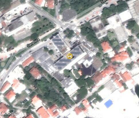 map: Centar Igalo Hotel