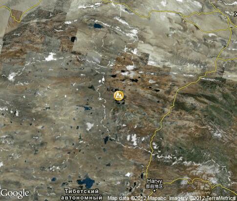 map: Landscapes of Qinghai