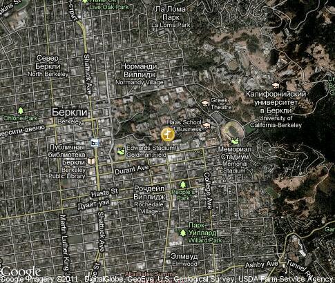 map: University of California, Berkeley